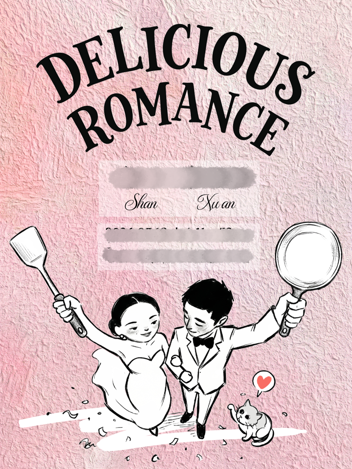 Wedding welcome guide sign design